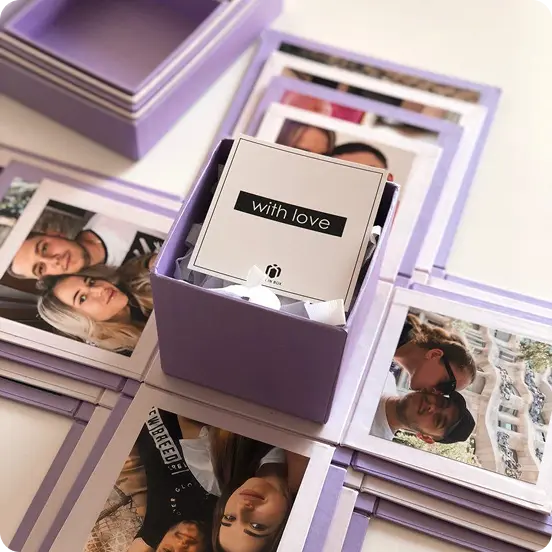 Коробка Box in Box для освідчення або пропозиції руки і серця